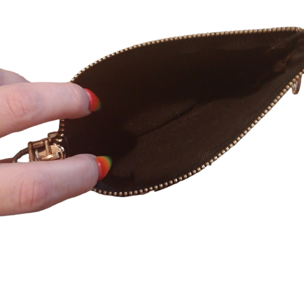 Snakeskin Pattern Zipper Pouch - Picture 2 of 2